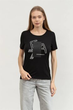 EA7 Kadın Bisiklet Yaka T-Shirt XL Beden