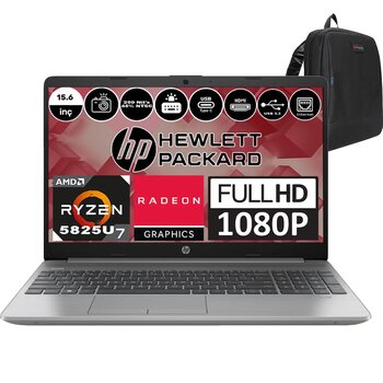 Hp 255 G9 Amd Ryzen 7 5825u 32gb 512gb Ssd Radeon Vega 8 Freedos 15.6" Ips Fhd Taşınabilir Bilgisayar 6q8n3esf17+ Zetta Çanta
