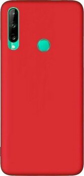 Teleplus Huawei P40 Lite E Kılıf Premier Silikon Esnek Koruma Kırmızı