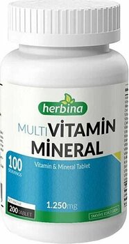 Herbina Multivitamin Mineral 1250 mg 200 Tablet