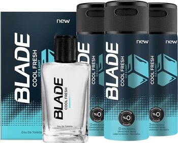 Blade Cool Fresh Edt Parfüm 70 ml & Deodorant 3x150 ml
