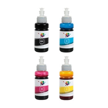 Qc Epson 664 T6641 T6642 T6643 T6644 Kartuş Mürekkep Seti 70ml 4 Renk