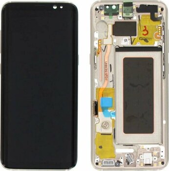Samsung Galaxy S8 Sm-g950 Lcd Ekran Dokunmatik Çıtalı Gold