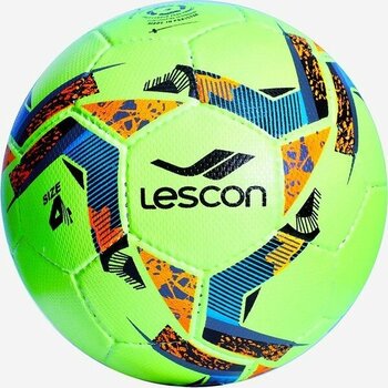 Lescon LA-3533 Fosforlu Yeşil Futbol Topu 4 Numara - 5