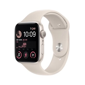 Apple Watch Se 44Mm (2.Nesil) (Gps) Alüminyum Kasa Yıldız Işığı Mnjx3tu/A Teşhir