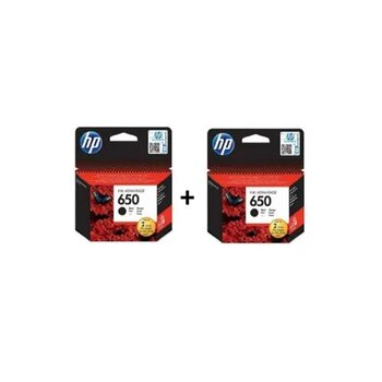 HP 650 Siyah+Renkli Standart Kartuş 2'li Set