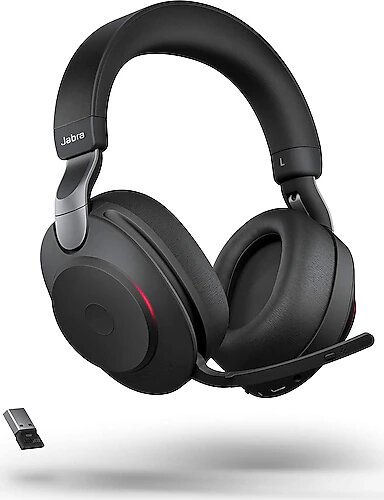 Jabra Evolve2 85 MS Kulak Üstü Bluetooth Çağrı Merkezi Kulaklığı