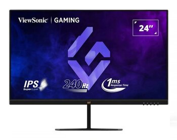 Viewsonic 24" Vx2479a-Hd-Pro Fullhd 1ms 240hz Ips Hdmi Dp Freesync Hdr10 Superclear Gaming Monitor