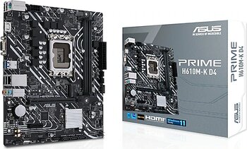 Asus Prime H610M-K D4 Intel H610 DDR4 Anakart