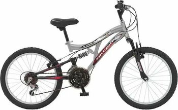Salcano Hector 24 Açık Gri Kırmızı Siyah Çocuk Dağ Bisikleti