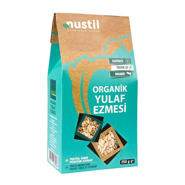 Nustil Glütensiz Ve Organik Yulaf Ezmesi 250 Gr