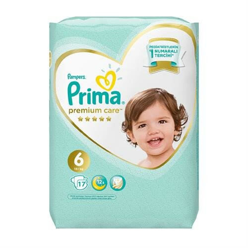 Prima Bebek Bezi Premium Care 6 Beden Ekstra Large 17 Adet