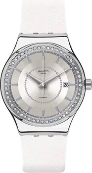 Swatch Sistem51 Irony Sistem Snow YIS406 Kauçuk Kordon Kol Saati