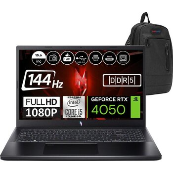 Acer Nitro V15 ANV15-51-57XV Intel Core I5 13420H Ddr5 16GB 512GB SSD RTX4050-6GB Windows 11 Pro 15.6" 144HZ Fhd Taşınabilir Bilgisayar NHQNBEYP01 ...
