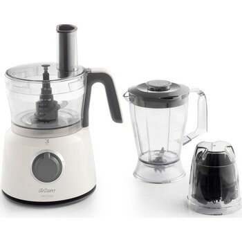 Arzum AR1064 Maxthon Mutfak Robotu Beyaz 1 lt Kapasiteli Çok Fonksiyonlu Mutfak Yardımcısı