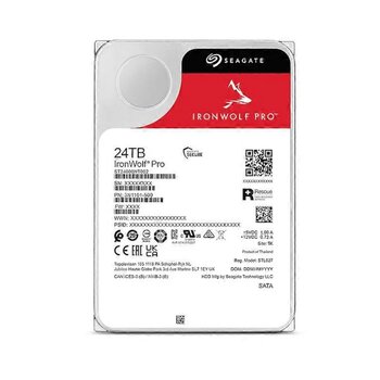 Seagate Ironwolf Pro 24 TB SATA 3.0 3.5" Hard Disk