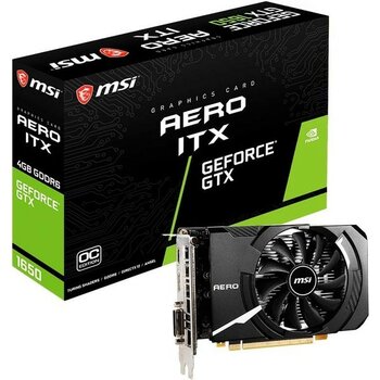 MSI GEFORCE GTX 1650 D6 AERO ITX OC 4G GDDR6 128bit NVIDIA Ekran Kartı