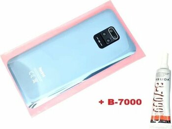 Xiaomi Redmi Note 9 Pro Gri Arka Kapak Batarya Kapağı