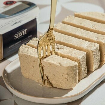 Servet Rafine Şeker İlavesiz - Sade Helva 400g - 400 gr