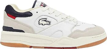 Lacoste Lineshot 40F Beyaz-Kırmızı-Bej Erkek Sneaker