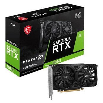 SHC4200 Msi Geforce RTX3050 Ventus 2x E 6g 6gb Gddr6 96BIT 2xhdmi 1xdp Ekran Karti - Seçenek