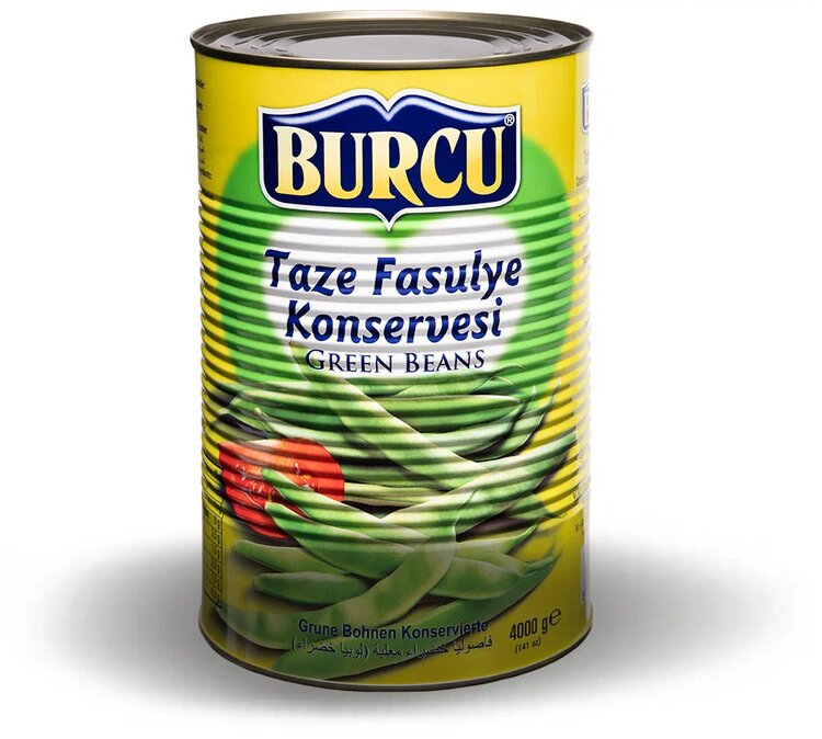 Burcu Taze Fasulye Konservesi 4000 gr.