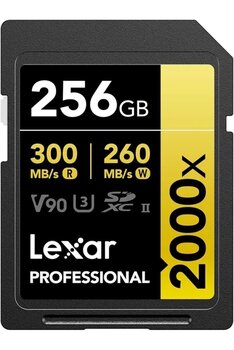 Lexar 256Gb Lexar® Professional 2000X Sdxc™ Uhs-Iı Cards, - Lsd2000256g-Bnnng
