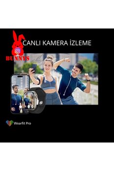 Realme Uyumlu Akıllı Saat Ultra Max 2024 Kordon Hediyeli Amoled Ekran