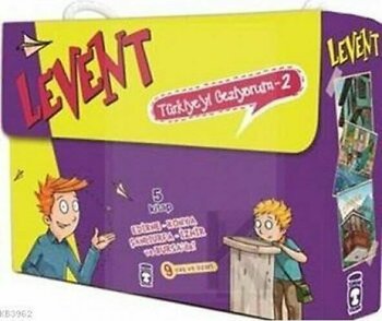 Levent Türkiye'yi Geziyorum 2. Set (5 Kitap) - Mustafa Orakçı