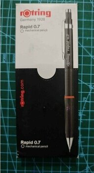 Rotring Rapid 0.7 mm Siyah Versatil Kalem 10’lu Set