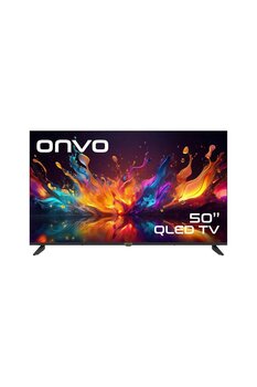 ONVO 50OVF9001 50inc 127 cm 4K UHD Google Smart QLED TV,Uydu Alıcılı