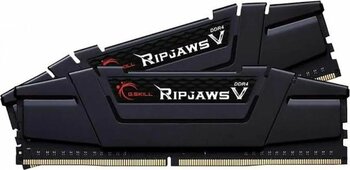 Gskill Ripjawsv 16gb (2x8) Ddr4 3200mhz Cl16 Siyah 1.35v (F4-3200c16d-16gvkb) Dual Kit Ram