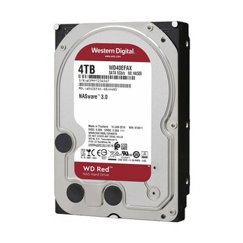 Wd Red WD40EFAX 3,5" 4tb, 256MB, 5400 Rpm, 7/24-Nas-Server HDD