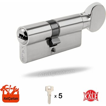 Kale 164 Bme Silindir Bilyalı Mandallı Barel Göbek 68 Mm Standart - Krom