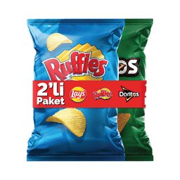 Ruffles Original&Doritos Taco Cips 150 Gr & 169 Gr