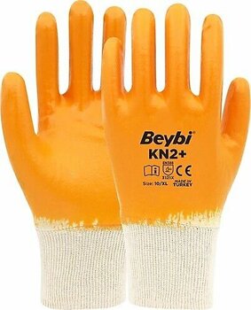 Beybi Kn2 Plus Pamuk Nitril İş Eldiveni