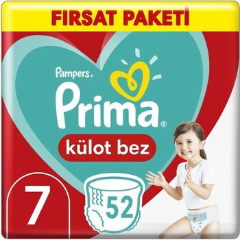 Prima Külot Bez Fırsat Paket 7 Beden XXL 52'li 17+ Kg