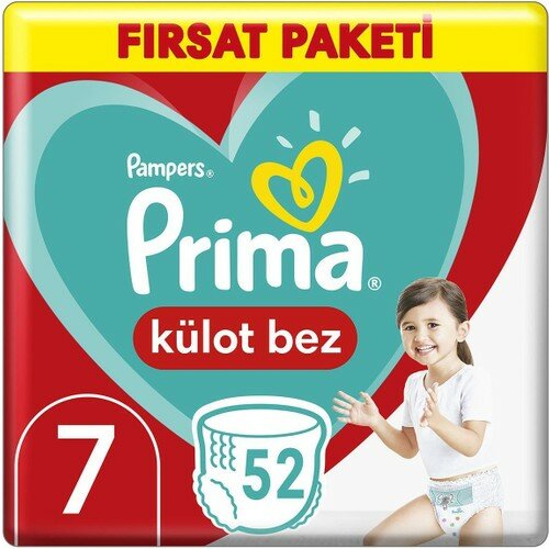 Prima Külot Bez Fırsat Paket 7 Beden XXL 52'li 17+ Kg