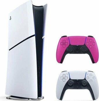 Sony Playstation 5 Slim Digital 1 TB Beyaz Oyun Konsolu + 2. Pembe Kol