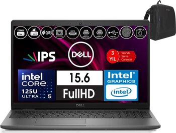 Dell Latitude 3550 Intel Core Ultra 5 125U 16GB Ddr5 1tb SSD  15.6" Fhd IPS Freedos WXCTO3550125_VP03+ZETTAÇANTA