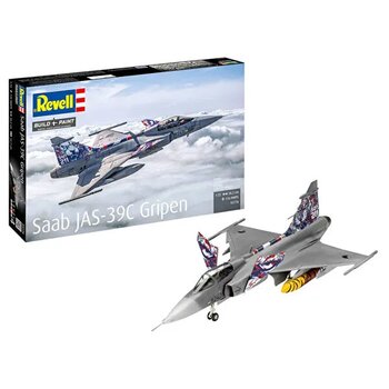Maket Model Kit Uçak Saab JAS-39C Gripen 3776