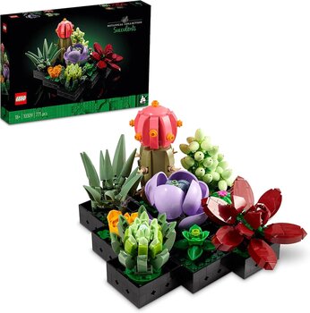 Lego® Icons Sukulentler 10309 - Yetişkinler İçin Lego Botanik Koleksiyonunun Tamamlayıcısı Sergilene