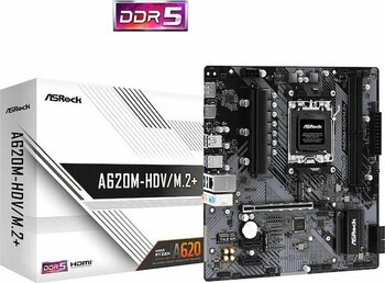 Asrock A620m-hdv/m.2+ Amd A620 7200 Mhz (oc) Ddr5 Soket Am5 Matx Anakart