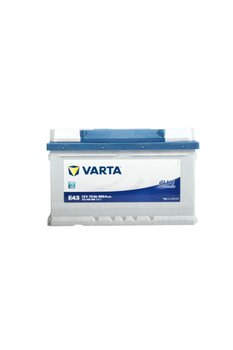 Varta Akü E43 (72 Amper) 278X175X175 2 Yıllık Garanti*