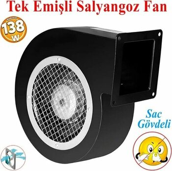 BVN BDRS 140-60 485 m³/h 230V Salyangoz Fan