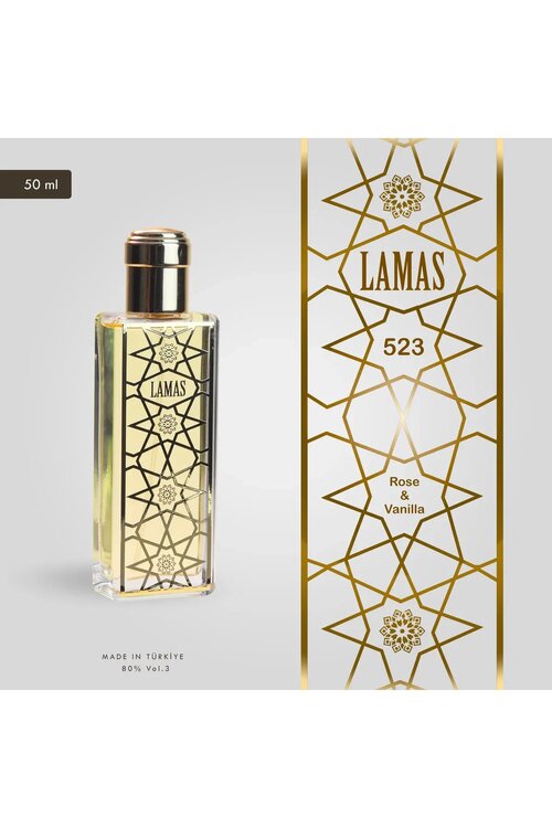 LAMAS PERFUME Rose & Vanilla 50 ml Unisex Parfüm