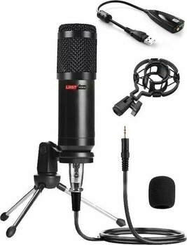 Lastvoice BM800 USB XLR Condenser Stüdyo Mikrofon