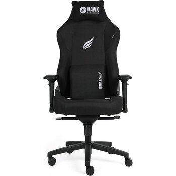 Hawk Gaming Chair Future Black Kumaş Oyuncu Koltuğu - 01-Siyah
