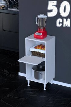 Modilayn Loya 1 Küçük Kapaklı, Çok Amaçlı Mutfak Dolabı 32,5 cm Derinlik (14 Farklı Genişlik Seçeneği)