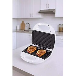 AWOX Rapid Seramik Tost Makinesi Mini Tost Makinesi Beyaz